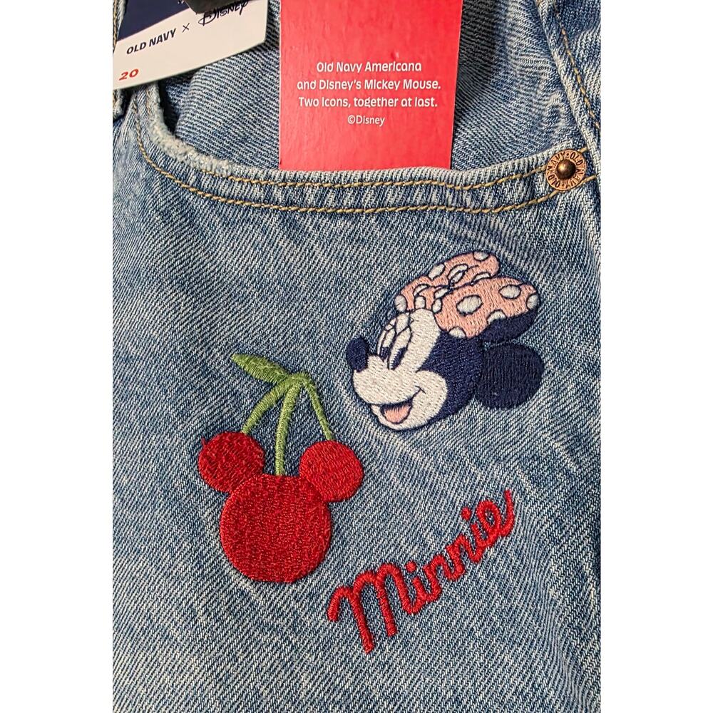 Old Navy x Disney High Waisted OG‎ Jean Cut Off Shorts Size 20 - Picture 2 of 7